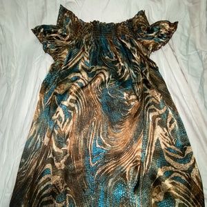 Hottre Silk Dress Size Large